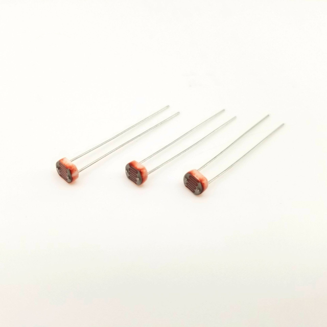 Sensor de luz LDR CDS de φ3mm, fotorresistor, resistencia fotosensible MJ3516 MJ3517 MJ3528 MJ3537 MJ3539 MJ3549